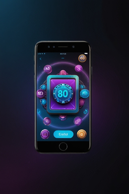 Smartphone mit Casino-App